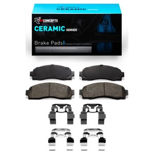 Ford Explorer Sport Brake Pads - Front - R1 Concepts - Ceramic - `01-`05